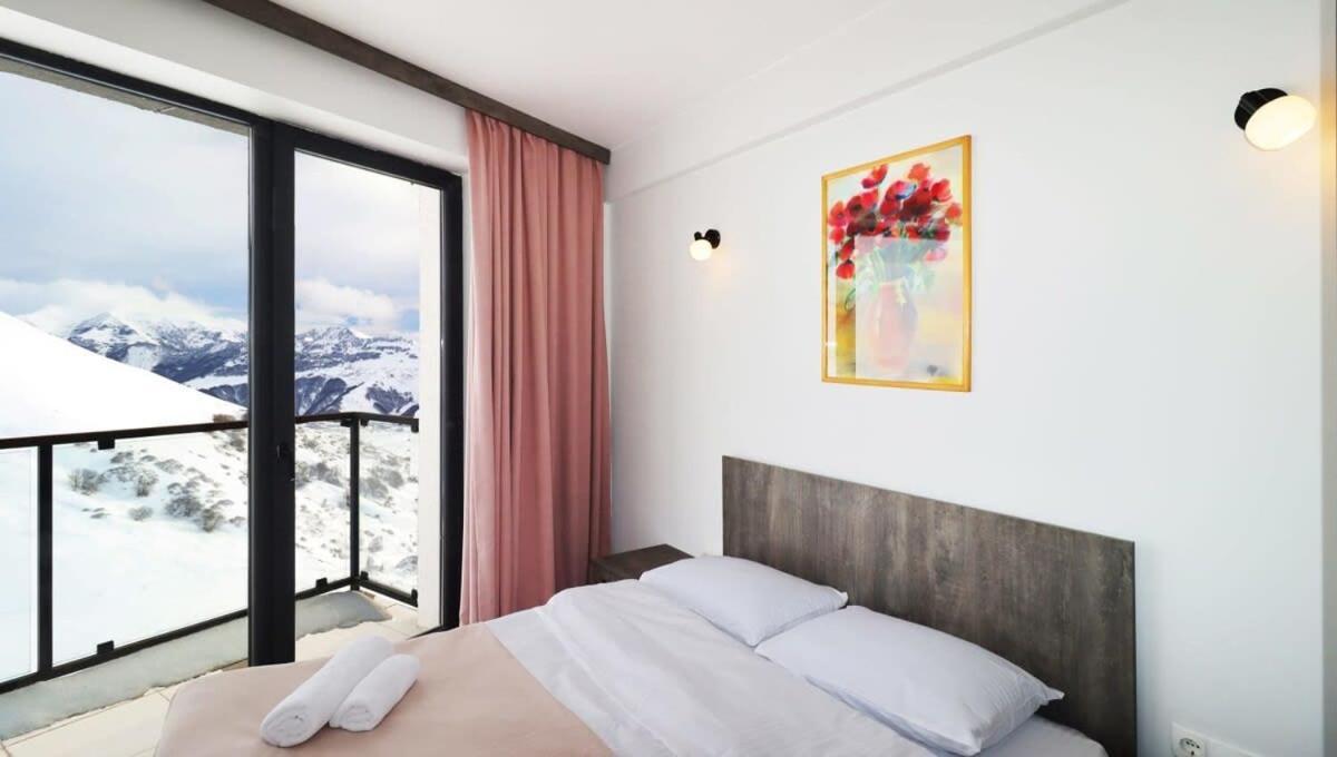 1Br Apartment In Twins Gudauri Project Buitenkant foto